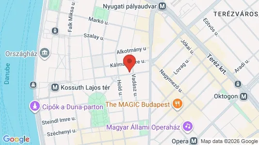 Apartments for rent i Budapest Belváros-Lipótváros - kort over placeringen