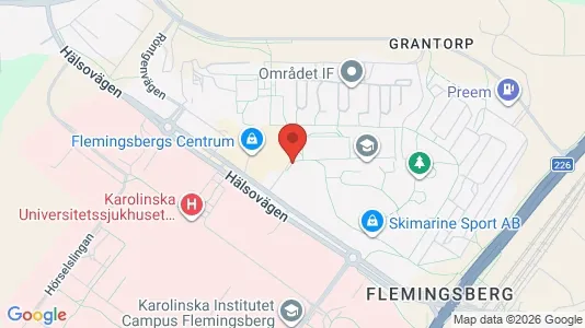 Apartments for rent i Huddinge - kort over placeringen