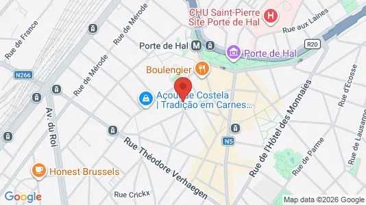 Apartments for rent in Brussels Sint-Gillis - Photo from Google Street View