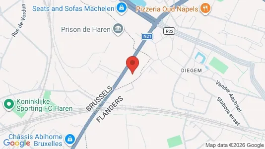 Apartments for rent i Stad Brussel - kort over placeringen