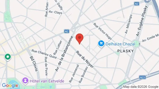 Apartments for rent i Brussels Schaarbeek - kort over placeringen