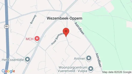 Apartments for rent i Wezembeek-Oppem - kort over placeringen
