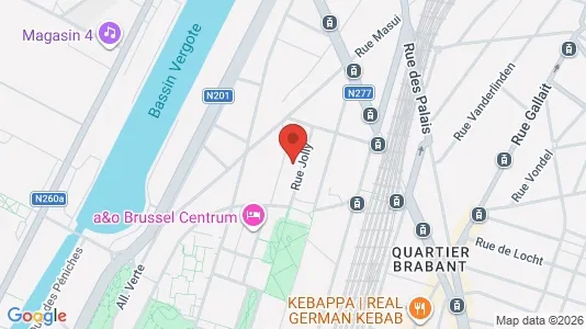 Apartments for rent in Brussels Schaarbeek - Photo from Google Street View