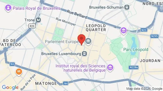 Apartments for rent i Brussels Elsene - kort over placeringen