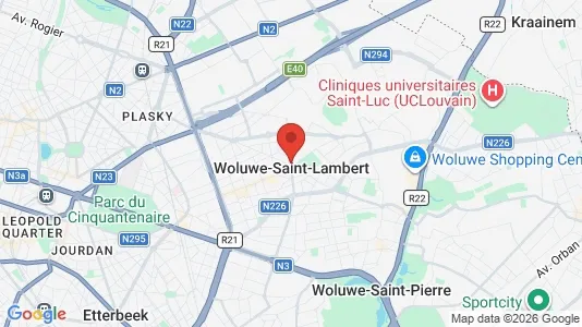Apartments for rent in Brussels Sint-Lambrechts-Woluwe - Photo from Google Street View