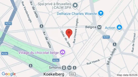 Apartments for rent in Brussels Jette - Photo from Google Street View