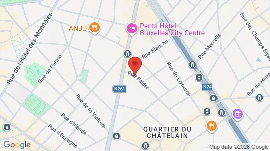 Apartments for rent in Brussels Sint-Gillis - Photo from Google Street View