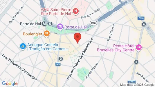 Apartments for rent in Brussels Sint-Gillis - Photo from Google Street View