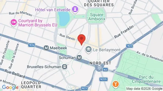Apartments for rent i Stad Brussel - kort over placeringen