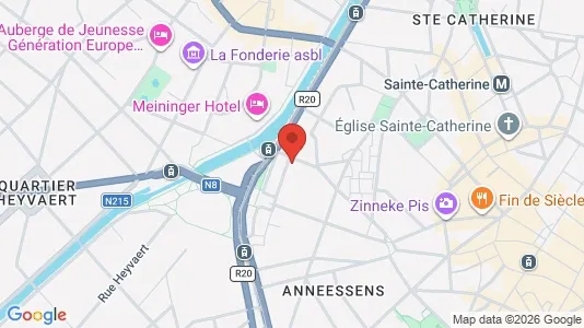 Apartments for rent i Stad Brussel - kort over placeringen