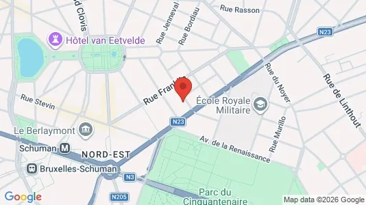 Apartments for rent i Stad Brussel - kort over placeringen