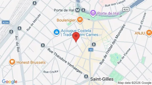 Apartments for rent in Brussels Sint-Gillis - Photo from Google Street View