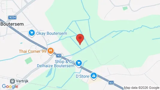 Apartments for rent i Boutersem - kort over placeringen
