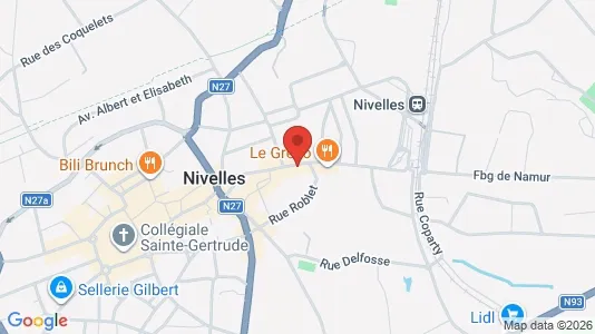 Apartments for rent in Nijvel - Photo from Google Street View