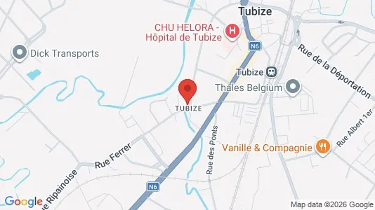 Apartments for rent i Tubeke - kort over placeringen