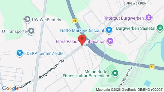 Apartments for rent i Burgenlandkreis - kort over placeringen