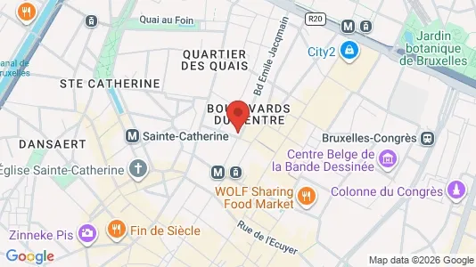 Apartments for rent in Stad Brussel - Photo from Google Street View