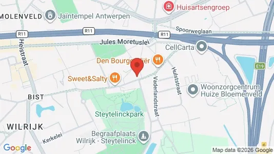 Apartments for rent i Antwerp Wilrijk - kort over placeringen