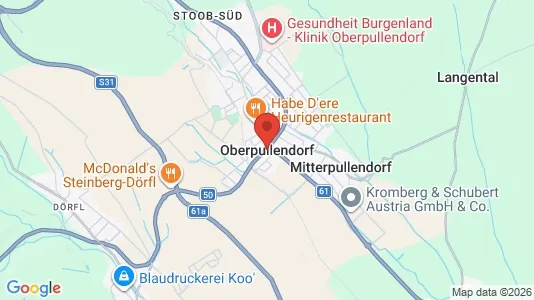 Apartments for rent in Oberpullendorf - Photo from Google Street View