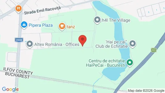 Apartments for rent i Voluntari - kort over placeringen