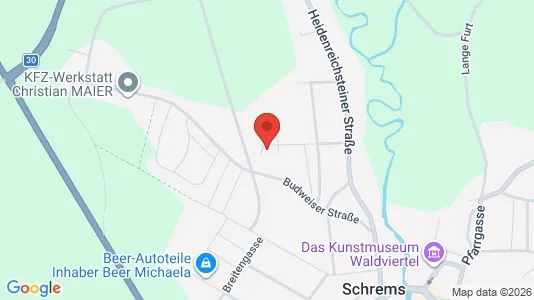 Apartments for rent i Schrems - kort over placeringen
