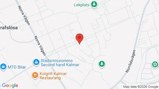 Apartments for rent i Kalmar - kort over placeringen