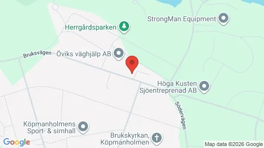 Apartments for rent i Örnsköldsvik - kort over placeringen