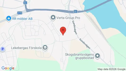 Rooms for rent i Finspång - kort over placeringen