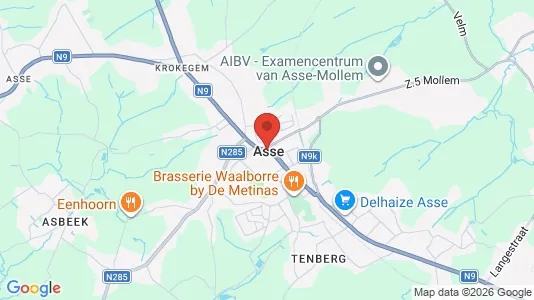 Apartments for rent in Asse - Photo from Google Street View