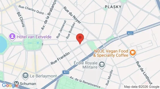 Apartments for rent i Stad Brussel - kort over placeringen