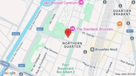 Apartments for rent i Brussels Schaarbeek - kort over placeringen