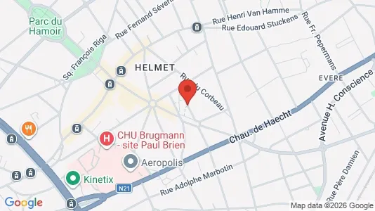 Apartments for rent i Brussels Schaarbeek - kort over placeringen