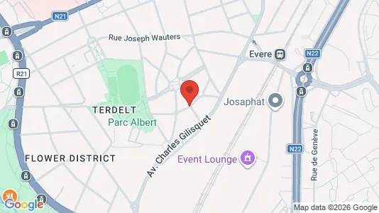 Apartments for rent i Brussels Schaarbeek - kort over placeringen
