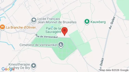 Apartments for rent i Brussels Ukkel - kort over placeringen
