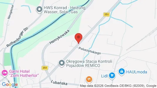 Apartments for rent in Zgorzelecki - Photo from Google Street View