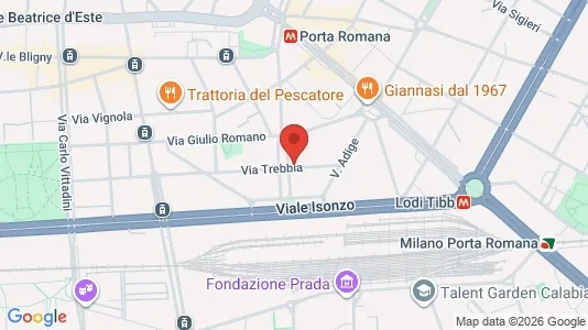 Rooms for rent i Milano Zona 4 - Vittoria, Forlanini - kort over placeringen