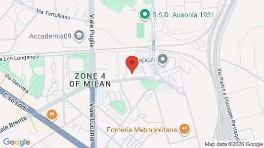 Rooms for rent i Milano Zona 5 - Vigentino, Chiaravalle, Gratosoglio - kort over placeringen