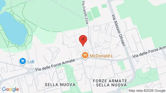 Rooms for rent i Milano Zona 7 - Baggio, De Angeli, San Siro - kort over placeringen