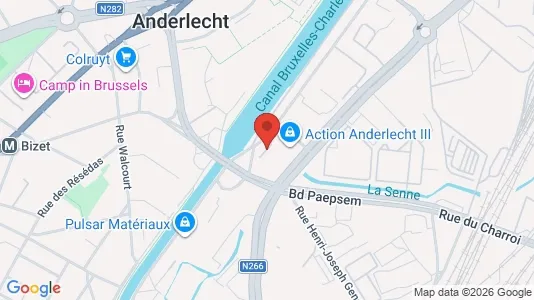 Apartments for rent in Brussels Anderlecht - Photo from Google Street View