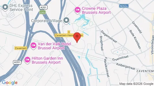 Apartments for rent i Zaventem - kort over placeringen