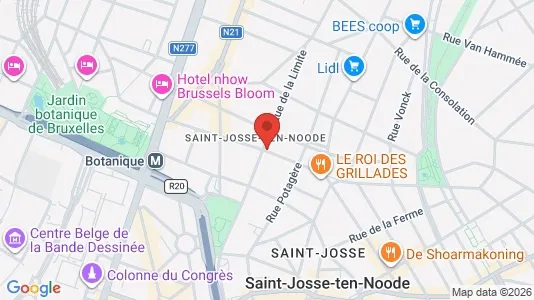 Apartments for rent in Brussels Sint-Joost-ten-Node - Photo from Google Street View