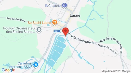 Apartments for rent in Lasne - Photo from Google Street View