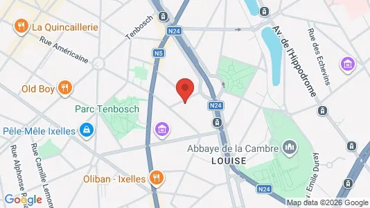 Apartments for rent i Stad Brussel - kort over placeringen