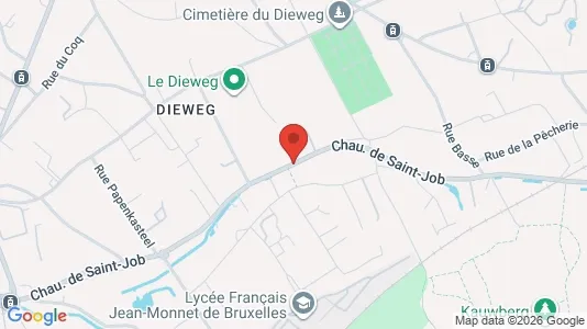 Apartments for rent i Brussels Ukkel - kort over placeringen