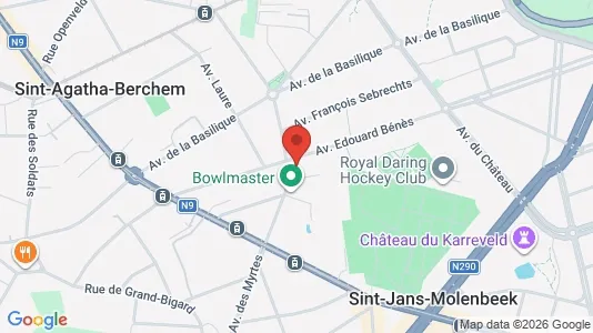 Apartments for rent i Brussels Sint-Jans-Molenbeek - kort over placeringen