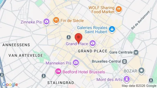 Apartments for rent in Stad Brussel - Photo from Google Street View