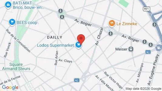 Apartments for rent i Brussels Schaarbeek - kort over placeringen