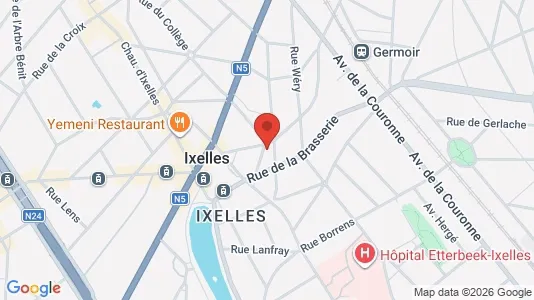 Apartments for rent in Brussels Elsene - Photo from Google Street View