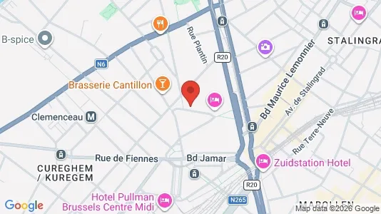 Apartments for rent in Brussels Anderlecht - Photo from Google Street View