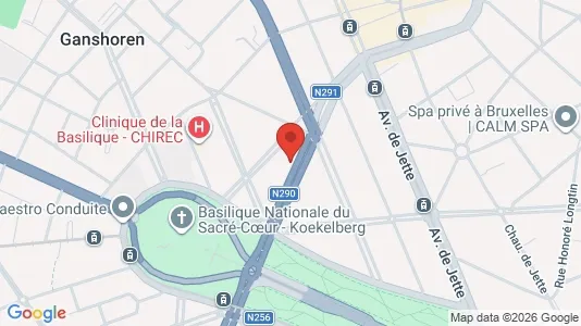 Apartments for rent in Brussels Ganshoren - Photo from Google Street View